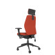 Solo Medium Back Chair Small Seat with Headrest